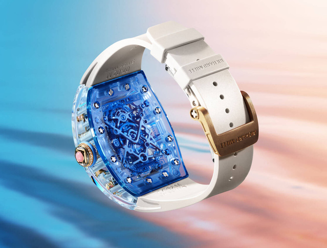 Richard Mille RM 75-01 Tourbillon Volant Saphir : transparence horlogère Richard Mille RM 75-01 Tourbillon Volant Saphir : transparence horlogère