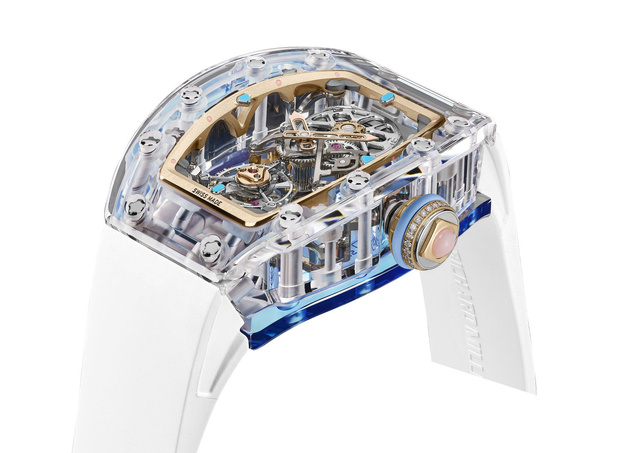Richard Mille RM 75-01 Tourbillon Volant Saphir : transparence horlogère Richard Mille RM 75-01 Tourbillon Volant Saphir : transparence horlogère