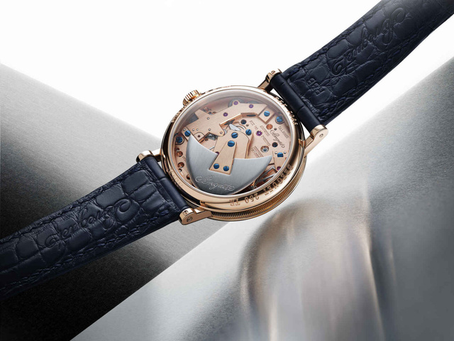 Breguet Tradition Seconde Rétrograde : or Breguet et bleu Breguet, deux codes "signature"