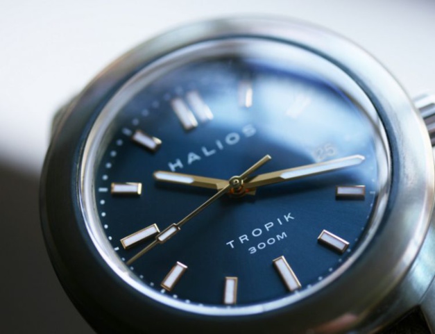 Halios Tropik B : très jolie "petite montre" en bronze Halios Tropik B : très jolie "petite montre" en bronze