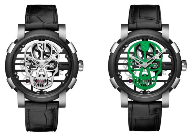 RJ-Romain Jerome Skylab 48 Speed Metal Skull RJ-Romain Jerome Skylab 48 Speed Metal Skull