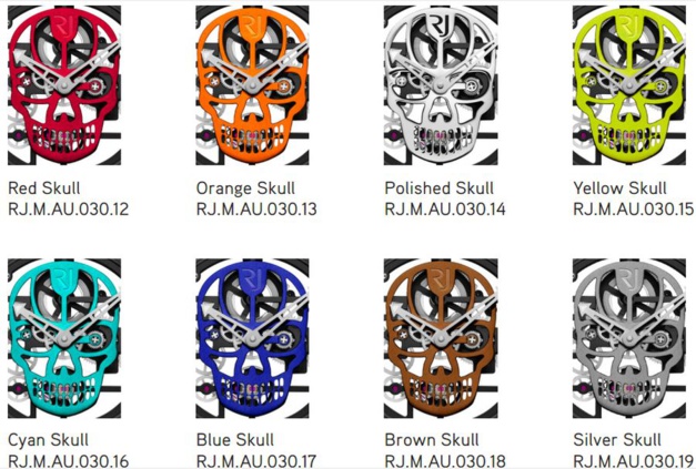 RJ-Romain Jerome Skylab 48 Speed Metal Skull RJ-Romain Jerome Skylab 48 Speed Metal Skull