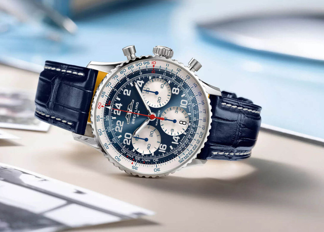 Breitling : une Navitimer Cosmonaute en platine pour le 100ème anniversaire de Scott Carpenter