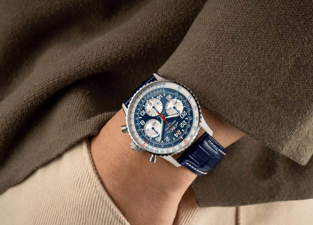 Breitling : une Navitimer Cosmonaute en platine pour le 100ème anniversaire de Scott Carpenter