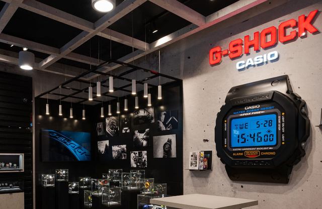 G-Shock ouvre un magasin exclusif à Lyon avec la famille Maier