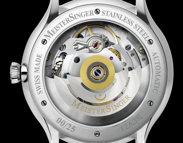 MeisterSinger Edition 24h émail : quand la monoaiguille se fait de surcroit 24h et sur cadran en émail MeisterSinger Edition 24h émail : quand la monoaiguille se fait de surcroit 24h et sur cadran en émail