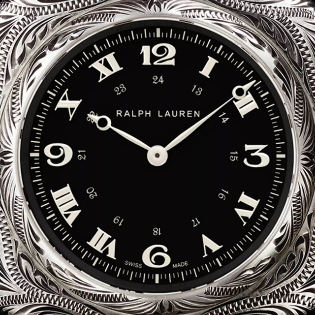 Ralph Lauren American Western Black Dial : direction le grand ouest américain
