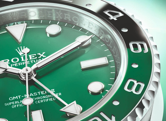 Rolex GMT Master II : or gris, destro et un tout premier cadran en céramique Rolex GMT Master II : or gris, destro et un tout premier cadran en céramique