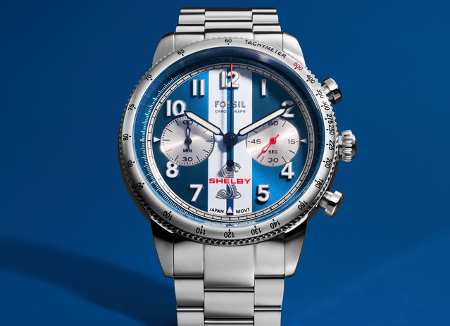 Fossil : un chrono mécanique Shelby en édition limitée Fossil : un chrono mécanique Shelby en édition limitée