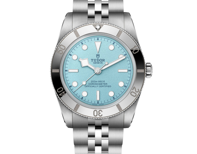 Tudor Black Bay 54 "Lagoon Blue" : montre de plongée mixte