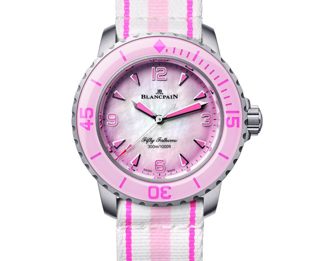 Blancpain Fifty Fathoms Automatique 38 mm pour femmes : un petit air de... Blancpain Fifty Fathoms Automatique 38 mm pour femmes : un petit air de...