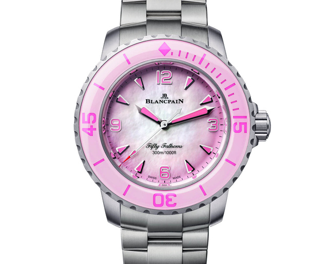 Blancpain Fifty Fathoms Automatique 38 mm pour femmes : un petit air de... Blancpain Fifty Fathoms Automatique 38 mm pour femmes : un petit air de...