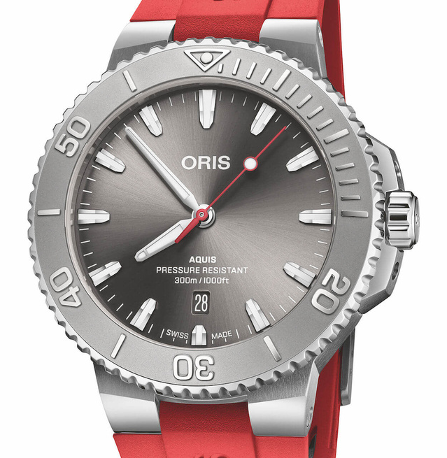 Oris : le retour de l'Aquis Date Relief