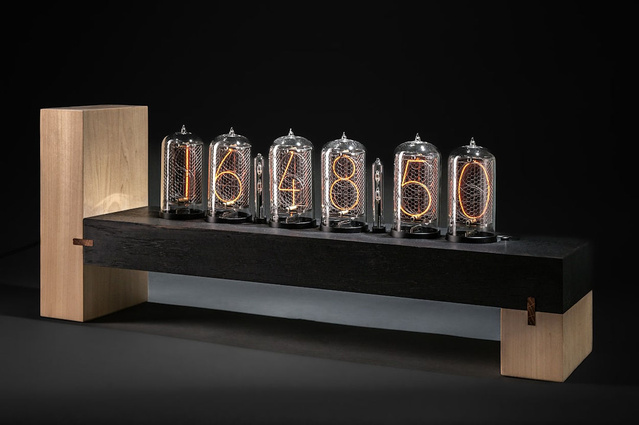 NixieFab : des horloges lumineuses au design rétro-futuriste