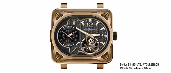 Instrument BR minuteur tourbillon et grand minuteur chez Bell and Ross : du jamais vu !