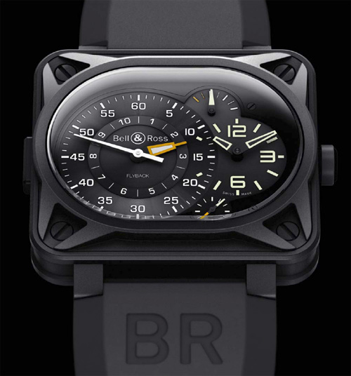 Instrument BR minuteur tourbillon et grand minuteur chez Bell and Ross : du jamais vu !