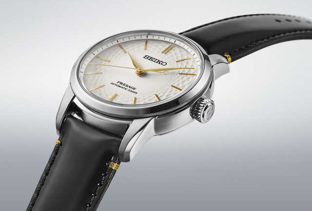Seiko Presage Classic Series : un cadran en porcelaine non émaillée de la manufacture d'Arita