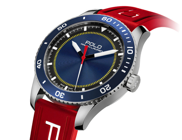 La Polo Watch de Ralph Lauren : une sportive haute en couleur