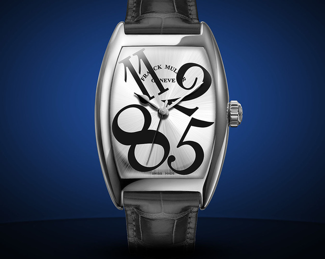 Franck Muller Cintrée Curvex Lucky 8 : le temps à l'infini