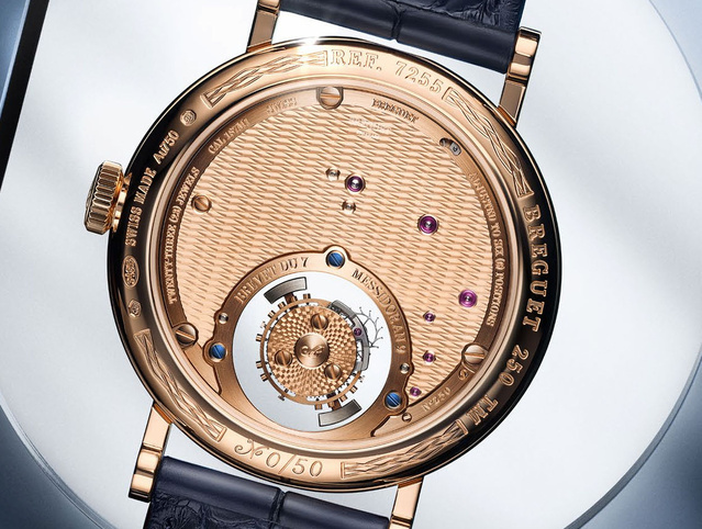 Classique Tourbillon Sidéral 7255 : quatrième montre célébrant le 250ème anniversaire de Breguet