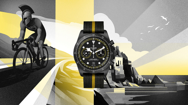 Chronographe Tudor Pelagos FXD : le même en jaune