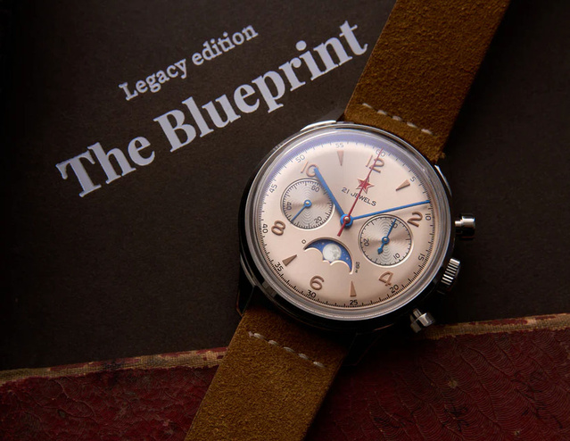 Seagull 1963 : un chronographe phase de Lune en édition limitée et très accessible