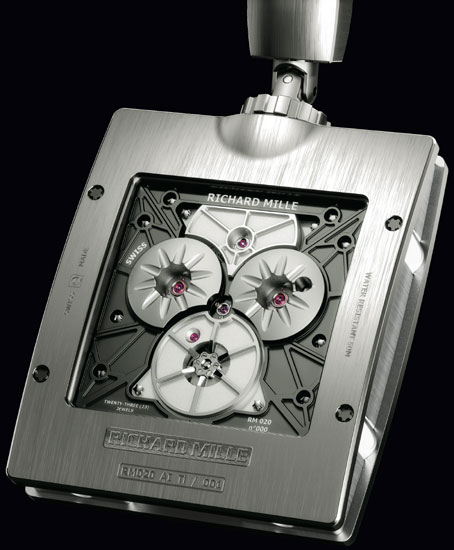 RM 020 : une montre de poche tourbillon chez Richard Mille
