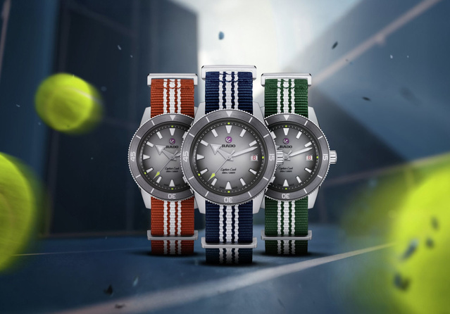 Rado Captain Cook x Tennis : jeu, set et match pour ces 1.985 exemplaires