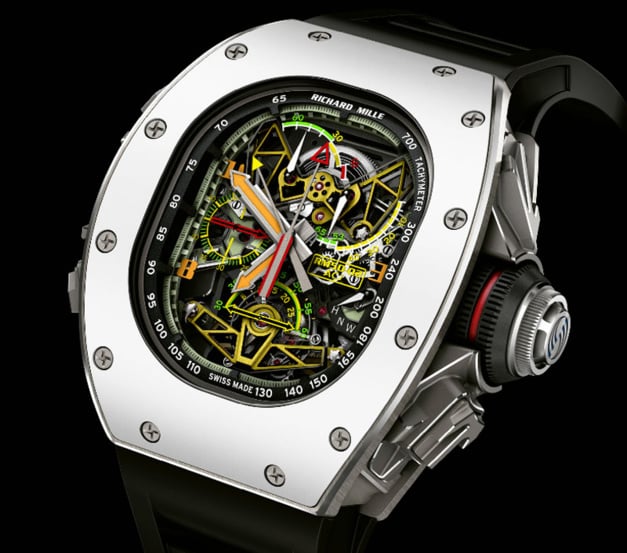 Richard Mille RM 50-02 ACJ Tourbillon chrono rattrapante Richard Mille RM 50-02 ACJ Tourbillon chrono rattrapante