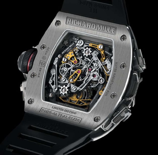 Richard Mille RM 50-02 ACJ Tourbillon chrono rattrapante Richard Mille RM 50-02 ACJ Tourbillon chrono rattrapante