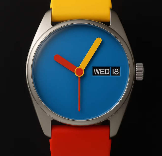 Radcliffe Bauhaus-ish Automatic : la montre Bauhaus assumée voire revendiquée !