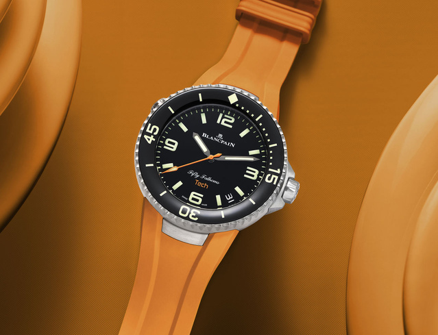 Blancpain Fifty Fathoms Techh-nicolors : entre en collection permanente Blancpain Fifty Fathoms Techh-nicolors : entre en collection permanente