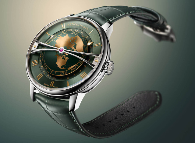 Arnold & Son Globetrotter 42 : en version plus compacte et plus actuelle de 42 mm