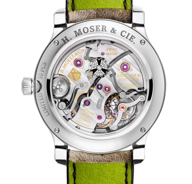 H.Moser : un QP acier ultra-limité H.Moser : un QP acier ultra-limité