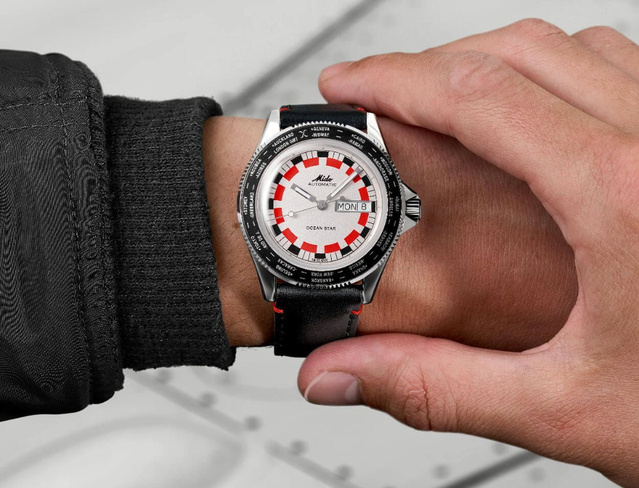 Mido Ocean Star Worldtimer : une voyageuse au charme résolument vintage