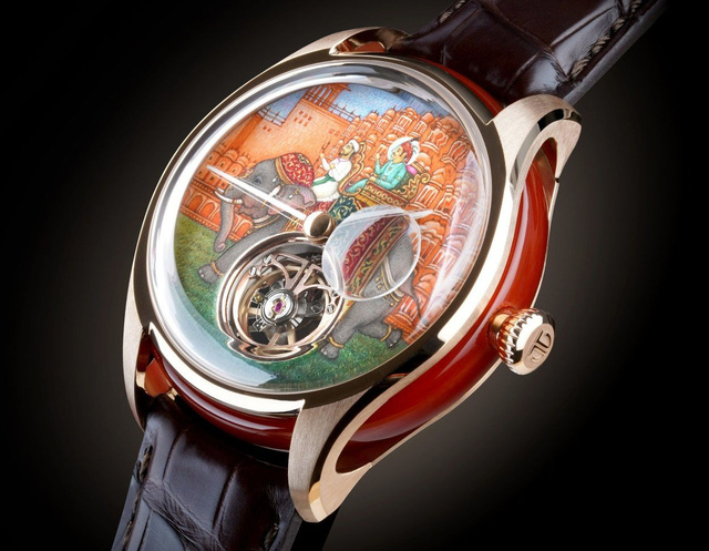 Le tourbillon volant Jalsa de chez Titan en compétition pour le GPHG 2025
