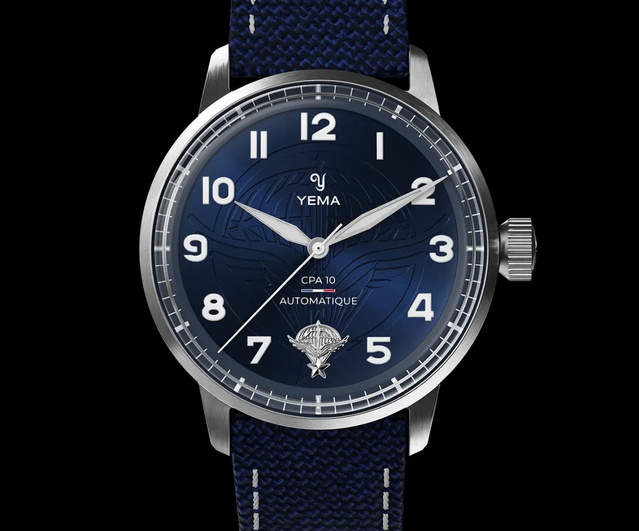 Yema Flygraf CPA10 : montre de pilotes et de parachutistes
