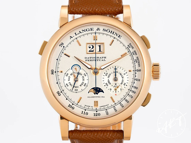 Un exceptionnel Datograph Perpetual Lange & Söhne chez Artwatches.com