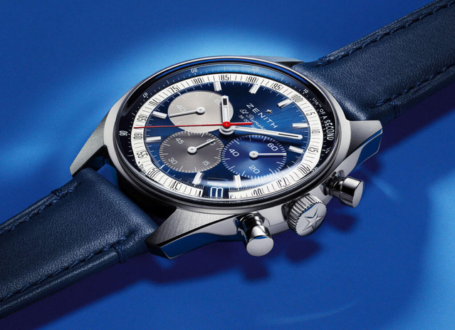 Zenith Chronomaster El Primero : en livrée bleue