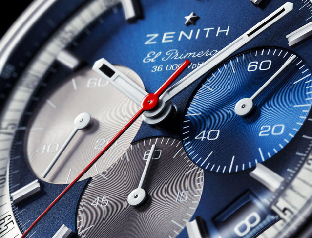 Zenith Chronomaster El Primero : en livrée bleue
