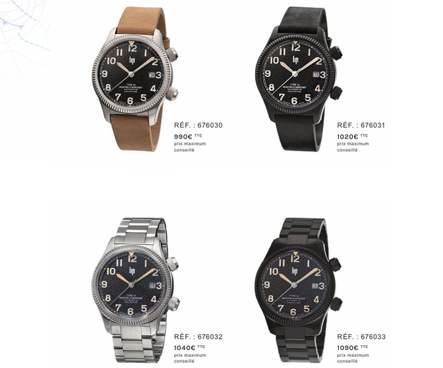 Type 14 : la montre d'aviateur selon LIP dotée du calibre "maison" R26