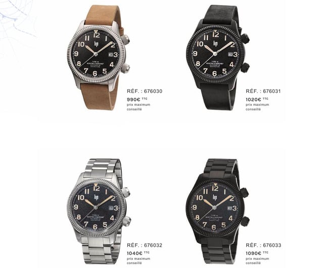 Type 14 : la montre d'aviateur selon LIP dotée du calibre "maison" R26 Type 14 : la montre d'aviateur selon LIP dotée du calibre "maison" R26