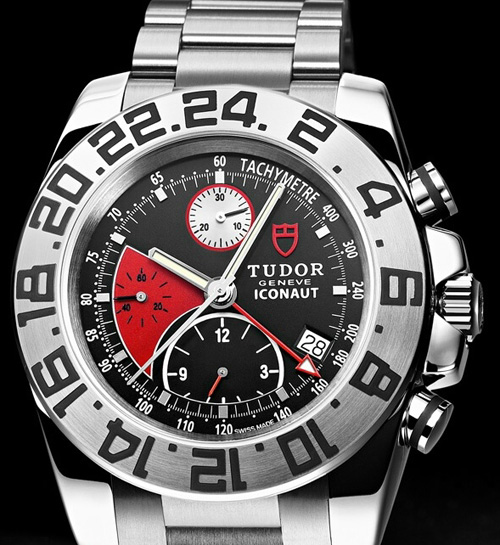 Tudor Iconaut : une montre chronographe et GMT à la fois