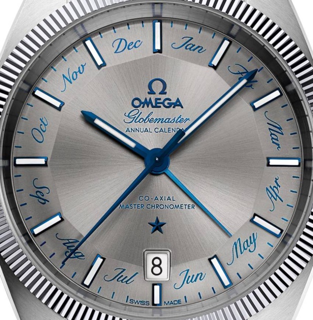 Omega Globemaster "Calendrier Annuel" : belle nouveauté 2016 Omega Globemaster "Calendrier Annuel" : belle nouveauté 2016