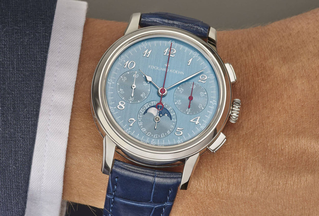 Edouard Koehn Legacy Moonphase : toute la poésie de la phase de Lune associée au chrono 
