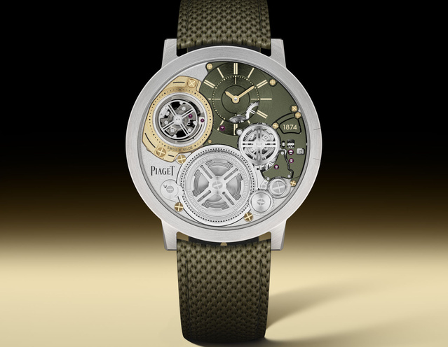 Piaget Altiplano : quand le kaki se fait "haute horlogerie" Piaget Altiplano : quand le kaki se fait "haute horlogerie"