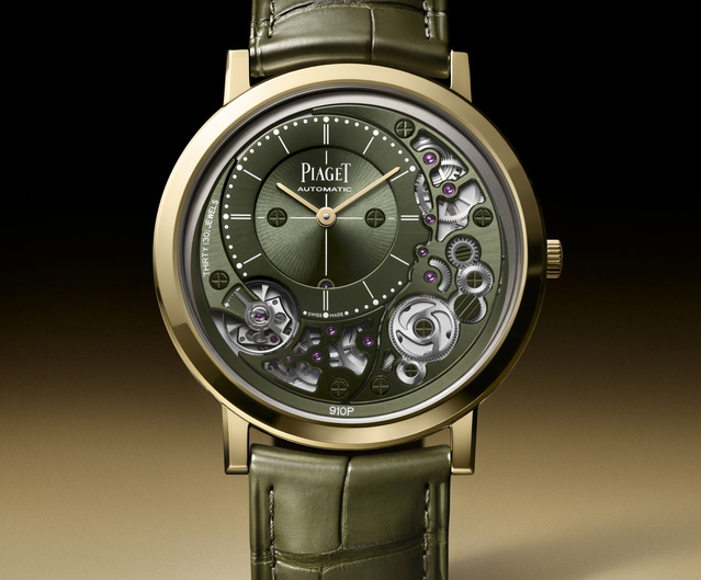 Piaget Altiplano : quand le kaki se fait "haute horlogerie" Piaget Altiplano : quand le kaki se fait "haute horlogerie"