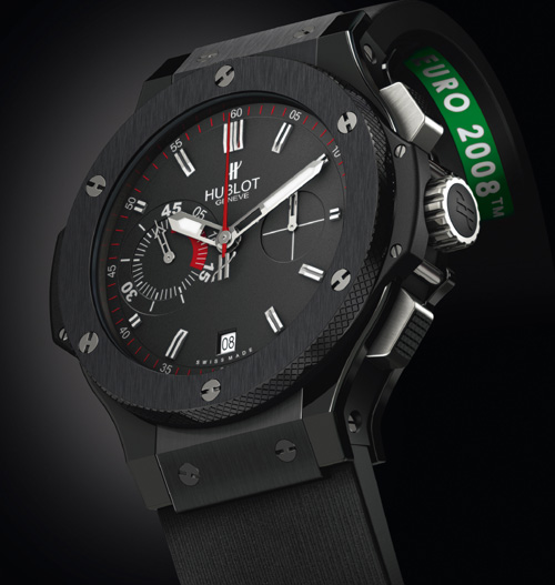 Euro 2008 : Une Big Bang spéciale « mi-temps » dotée d’un chronographe 45 minutes Euro 2008 : Une Big Bang spéciale « mi-temps » dotée d’un chronographe 45 minutes