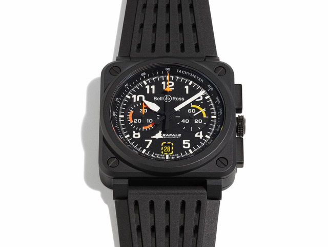 Bell & Ross BR-03 chrono Rafale Solo Display : l'heure en formation