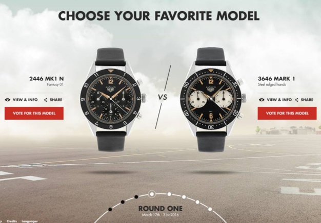 TAG Heuer The Autavia Cup : à vous de choisir